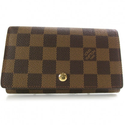 Louis Vuitton Damier Ebene Porte-Monnaie Tresor Wallet 1 of 7