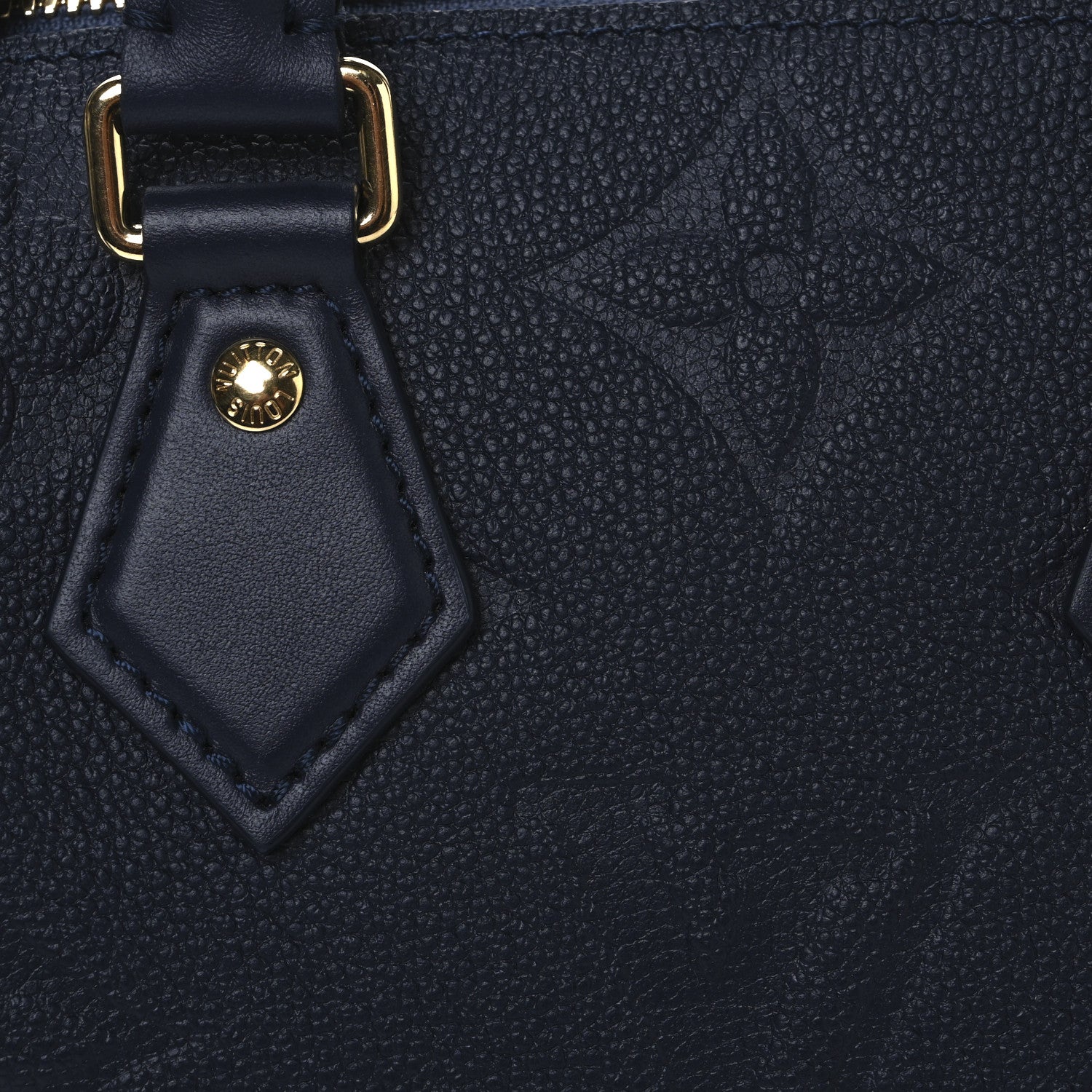 Louis Vuitton Empreinte Monogram Giant Speedy Bandouliere 20 Navy 7 of 9