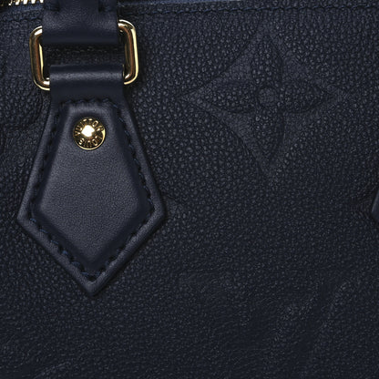 Louis Vuitton Empreinte Monogram Giant Speedy Bandouliere 20 Navy 7 of 9