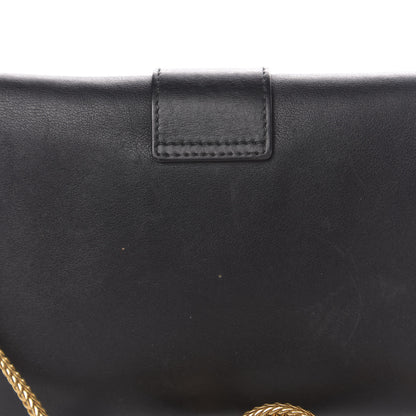 Saint Laurent Calfskin Classic Y Ligne Chain Wallet Black 10 of 13