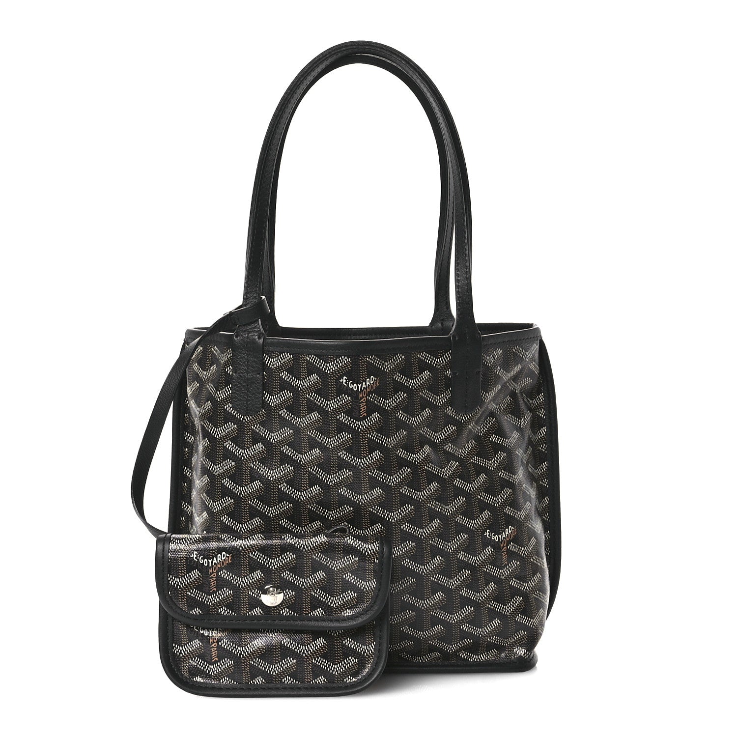 Goyard Goyardine Reversible Mini Anjou Black 2 of 17