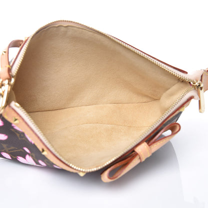 Louis Vuitton Monogram Cherry Blossom Pochette Accessories Brown 5 of 10