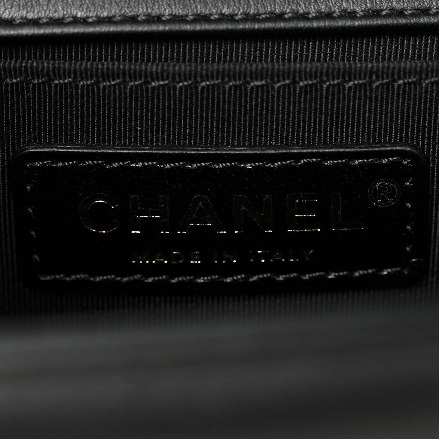 Chanel Calfskin Quilted Medium Boy Flap Black 6 of 10