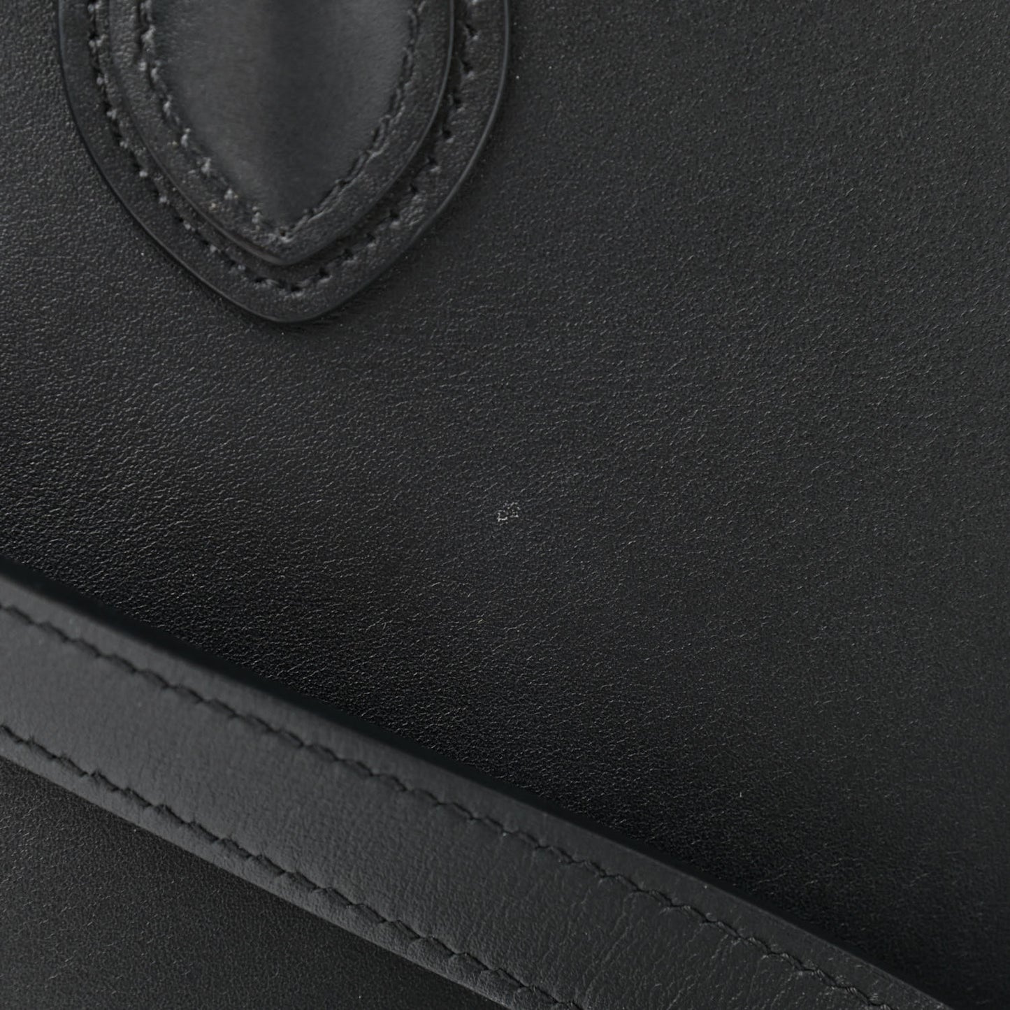 Smooth Calfskin Nano Luggage Black