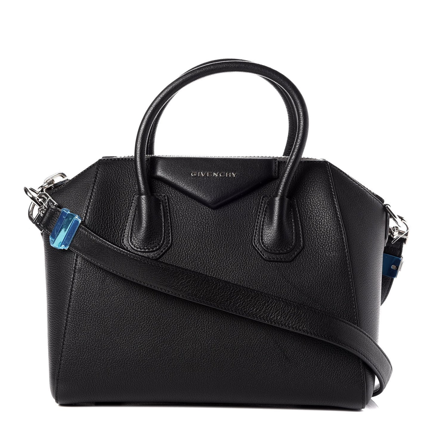 Sugar Goatskin Small Antigona Black