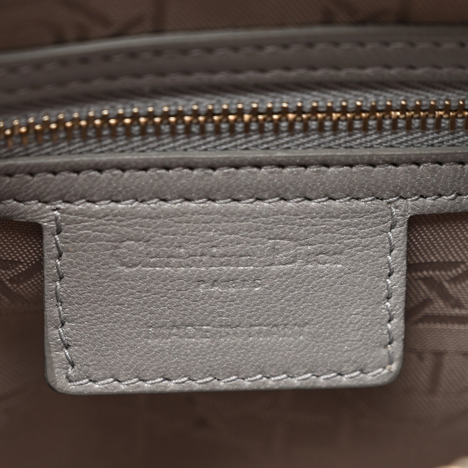 Christian Dior Pearly Lambskin Cannage Medium Lady Dior Grey 6 of 10