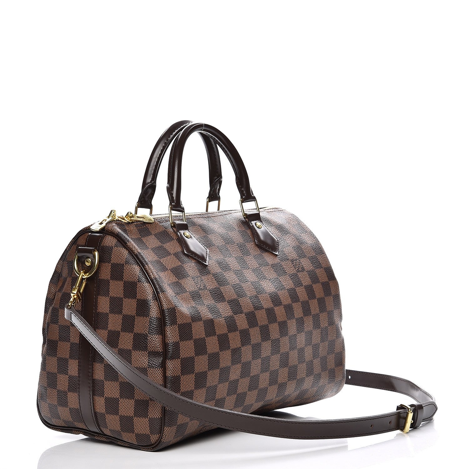 Louis Vuitton Damier Ebene Speedy Bandouliere 30 4 of 13