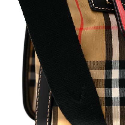 Burberry House Check Messenger Bag Black 9 of 9