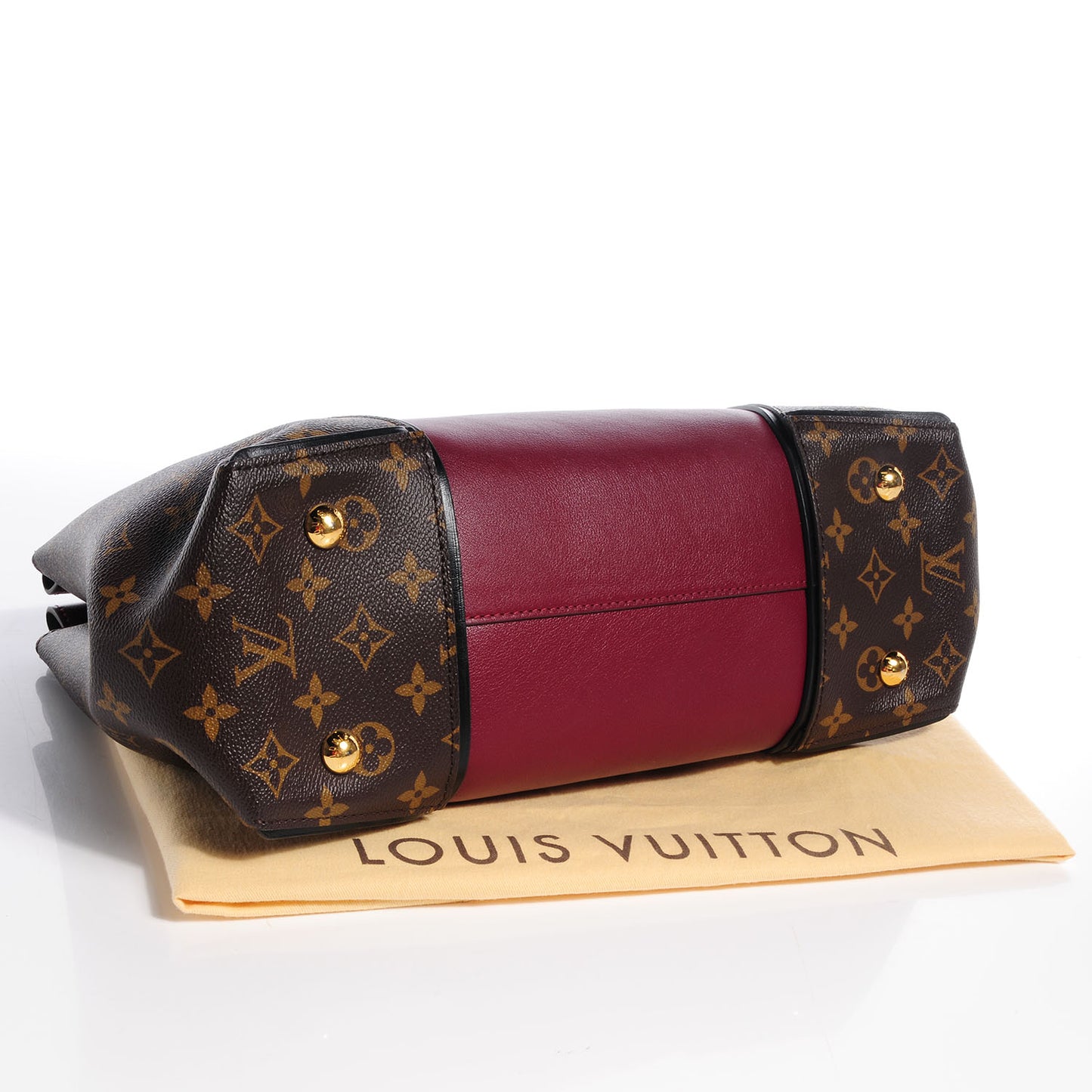 Monogram Cuir Orfevre Tote W PM Prunille