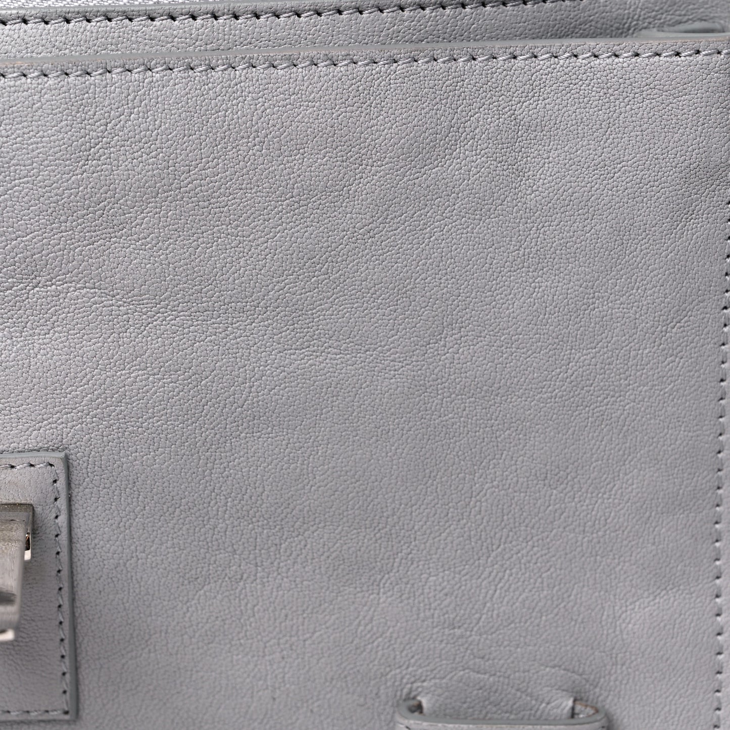 Lambskin Medium PS1 Satchel Concrete Grey
