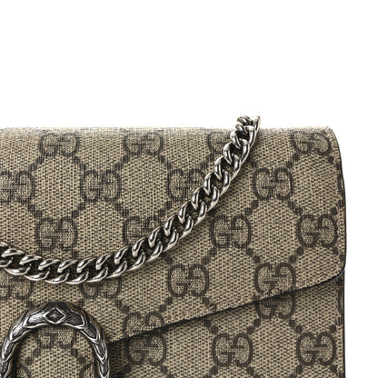 Gucci GG Supreme Monogram Mini Dionysus Chain Wallet Beige Taupe 7 of 10