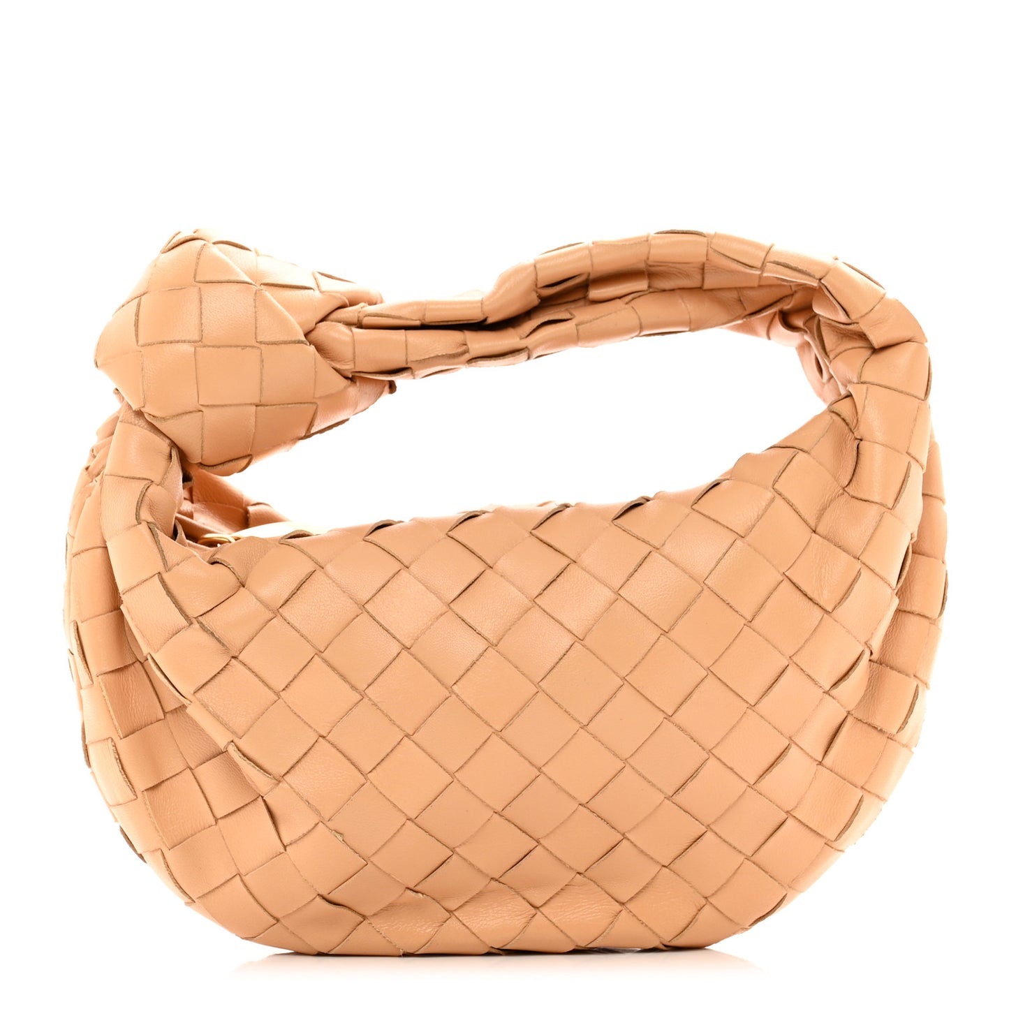 Nappa Intrecciato Mini Jodie Almond