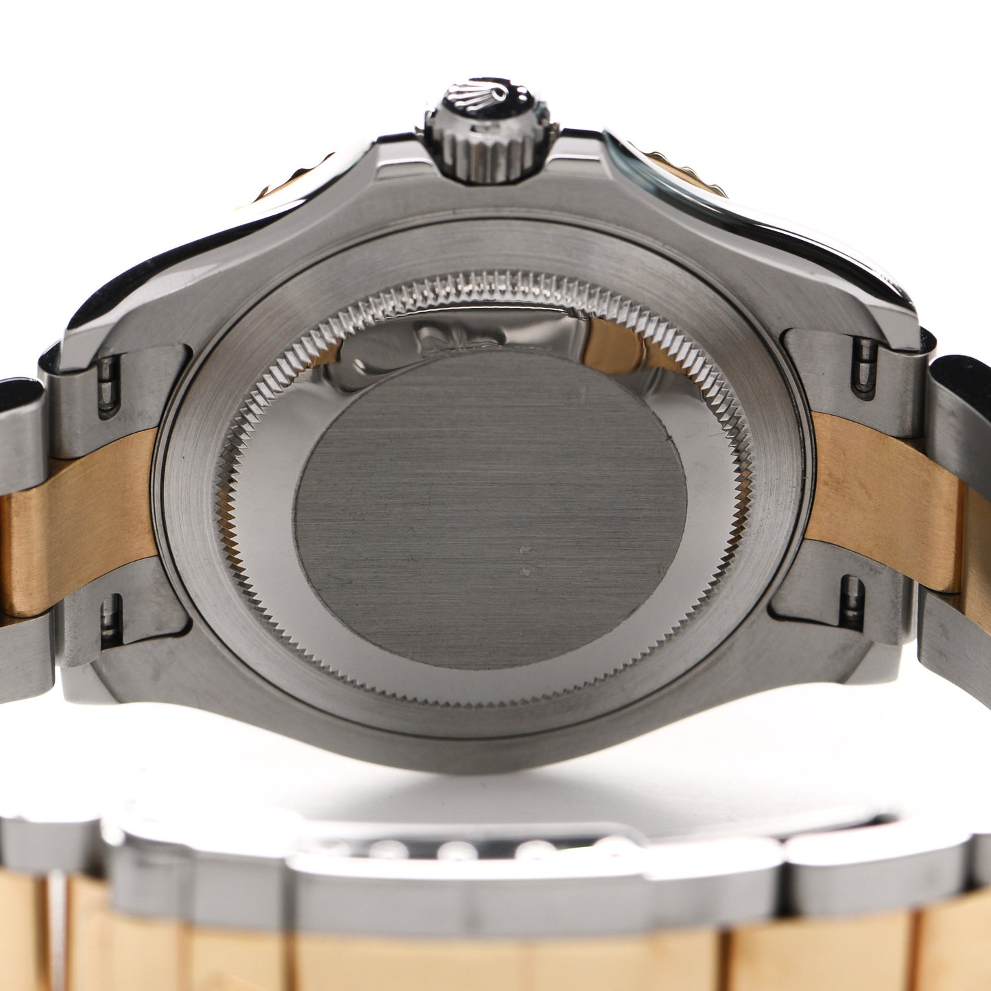 Stainless Steel 18K Yellow Gold 40mm Oyster Perpetual Date Yacht-Master Watch Blue 16623
