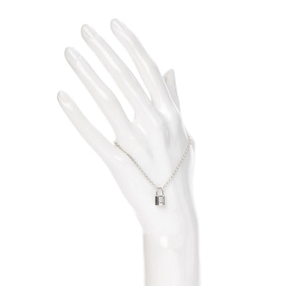 Louis Vuitton Sterling Silver Lockit Bracelet 2 of 4