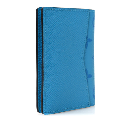 Louis Vuitton Taigarama Pocket Organizer NM Blue Lagoon 3 of 7