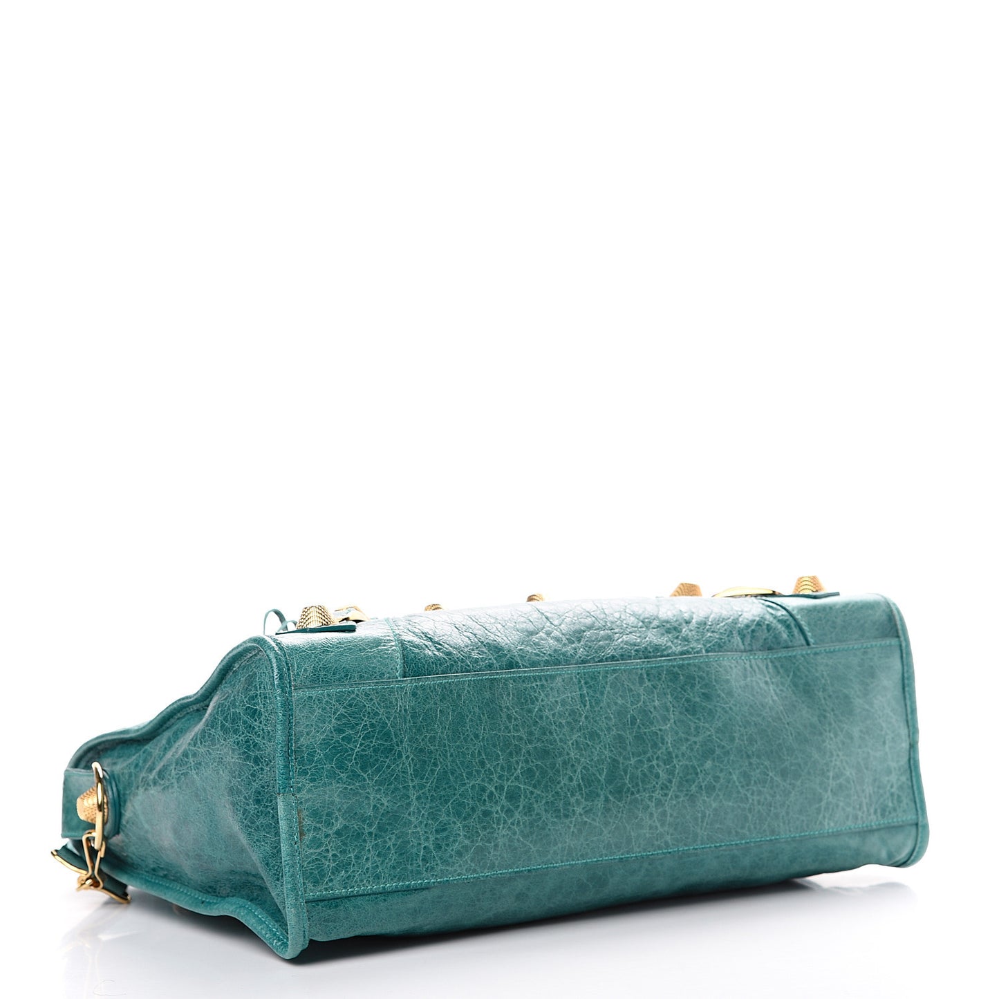Agneau Giant 21 Gold Hardware City Aquamarine