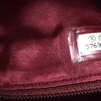 Chanel Lambskin Stitched Tassel Shoulder Bag Red 9 of 11