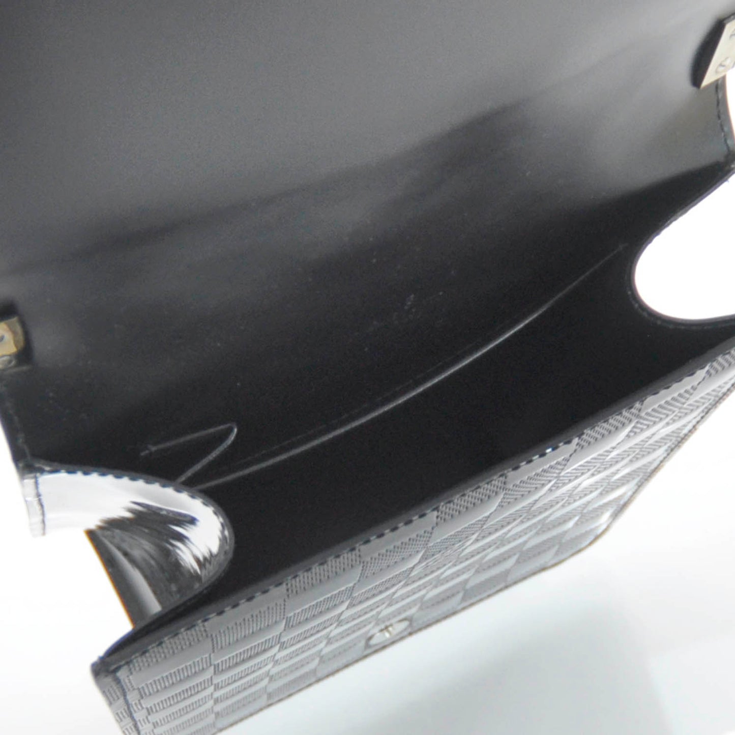 Damier Vernis Cabaret Club Bag Black