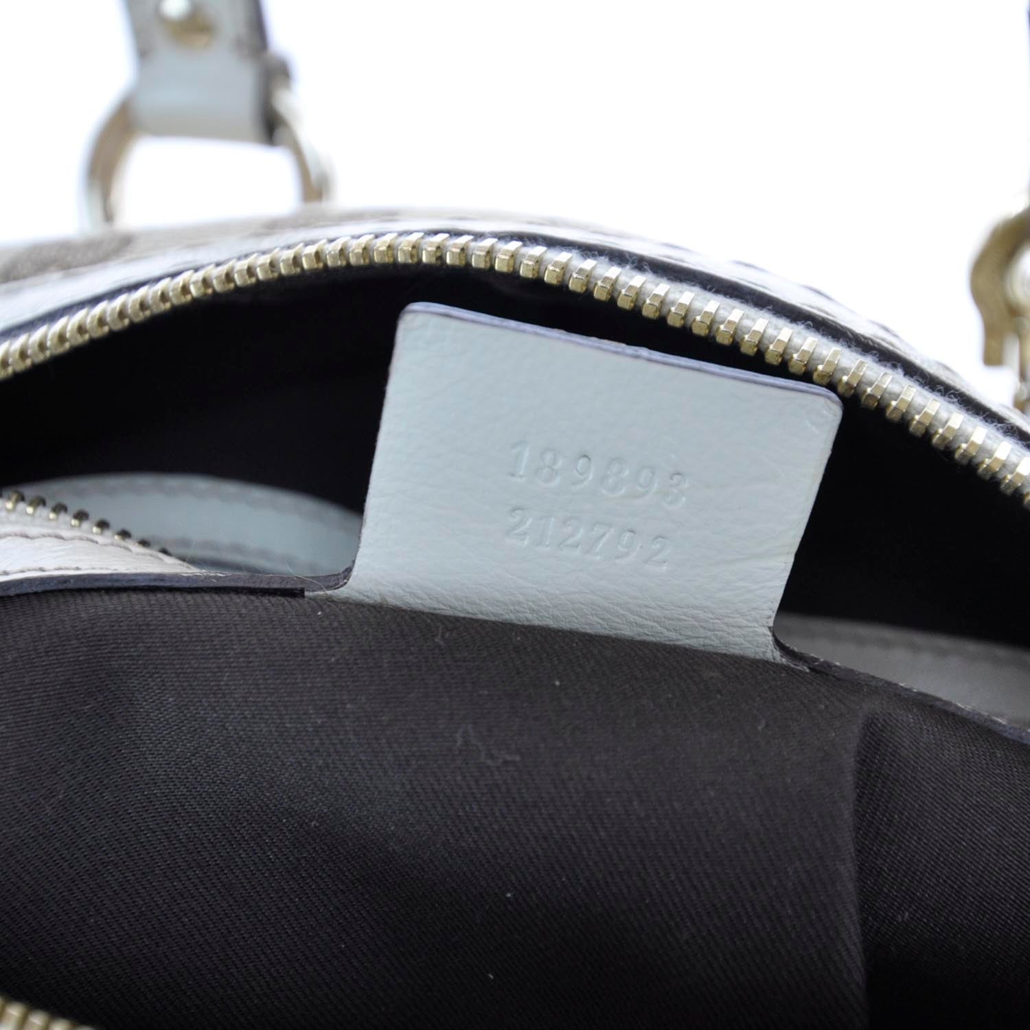 Gucci Monogram Horsebit Nail Boston White 11 of 12