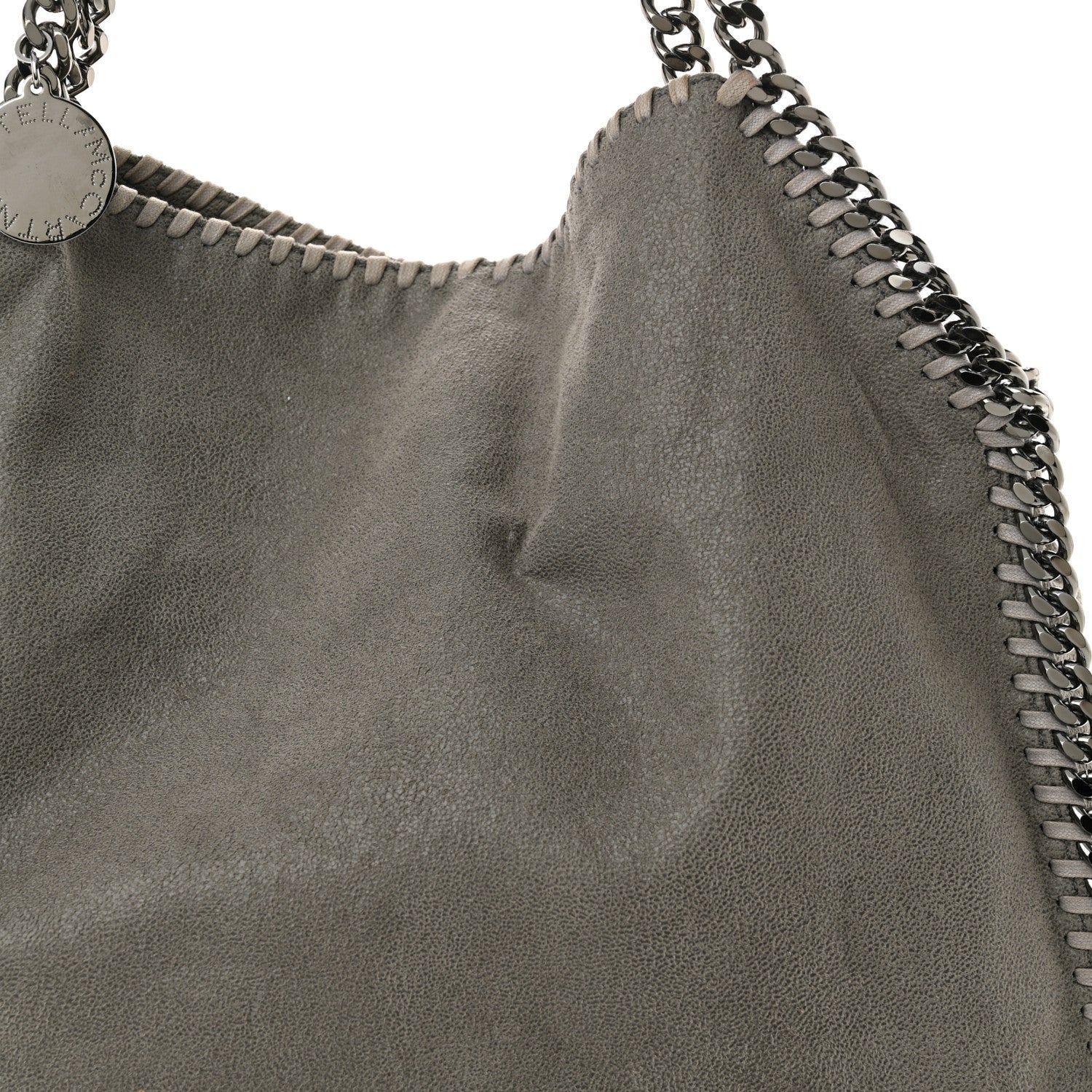 Stella McCartney Shaggy Deer Small Falabella Tote Light Grey 8 of 10