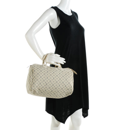 Louis Vuitton Mini Lin Croisette Speedy 30 Blue 2 of 9