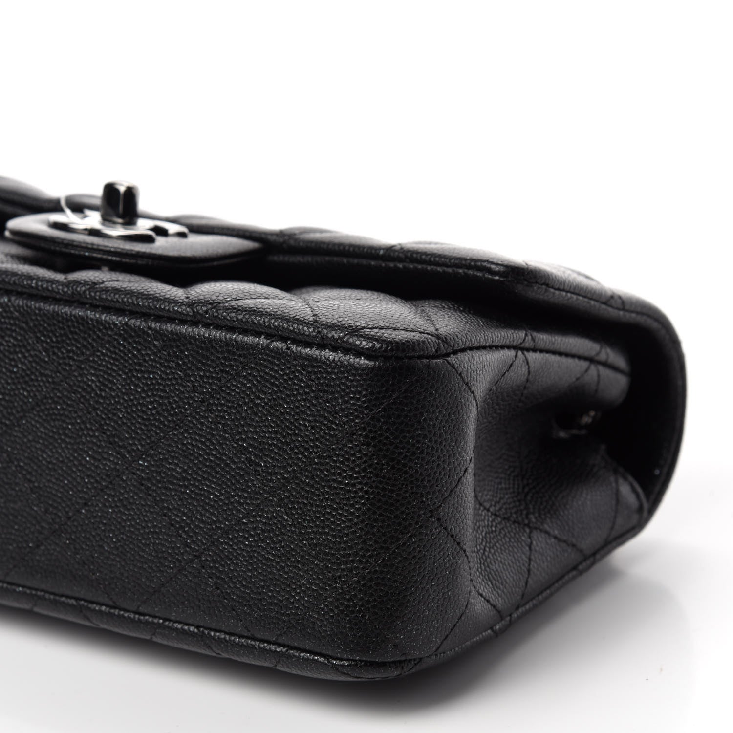 Chanel Caviar Quilted Mini Rectangular Flap Black 7 of 13