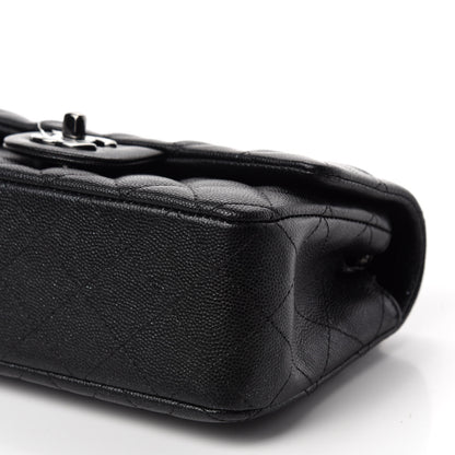Chanel Caviar Quilted Mini Rectangular Flap Black 7 of 13