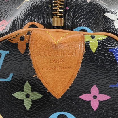 Louis Vuitton Monogram Multicolor Speedy 30 Black 7 of 8