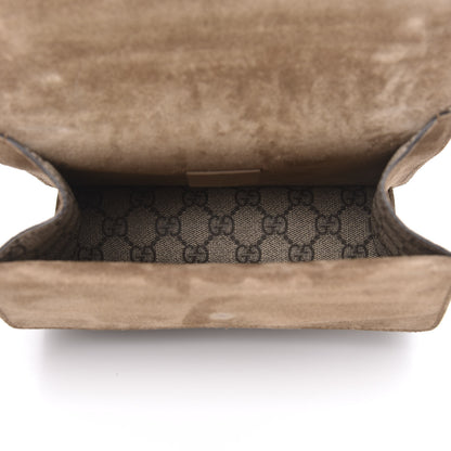 Gucci GG Supreme Monogram Mini Dionysus Shoulder Bag Taupe 5 of 12