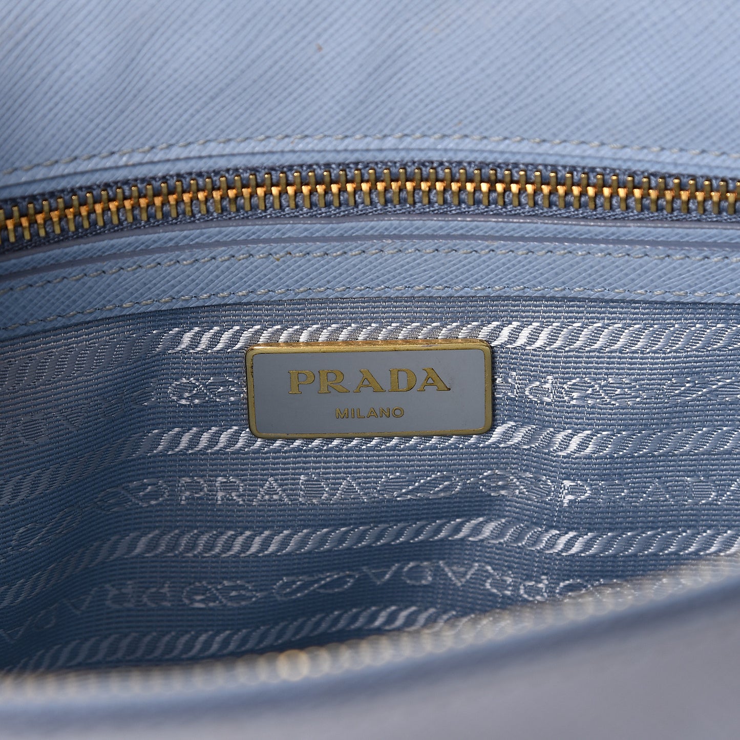 Saffiano Small Galleria Double Zip Tote Astrale