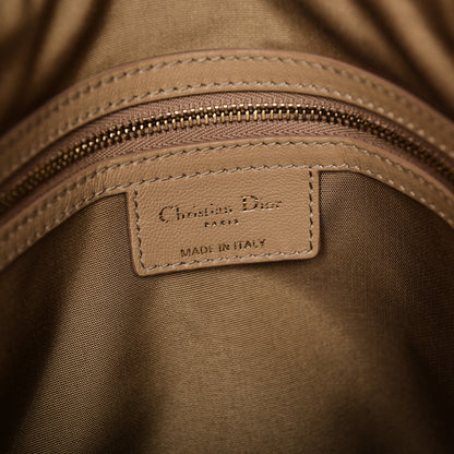 Christian Dior Lambskin Cannage Medium Granville Tote Beige 7 of 10