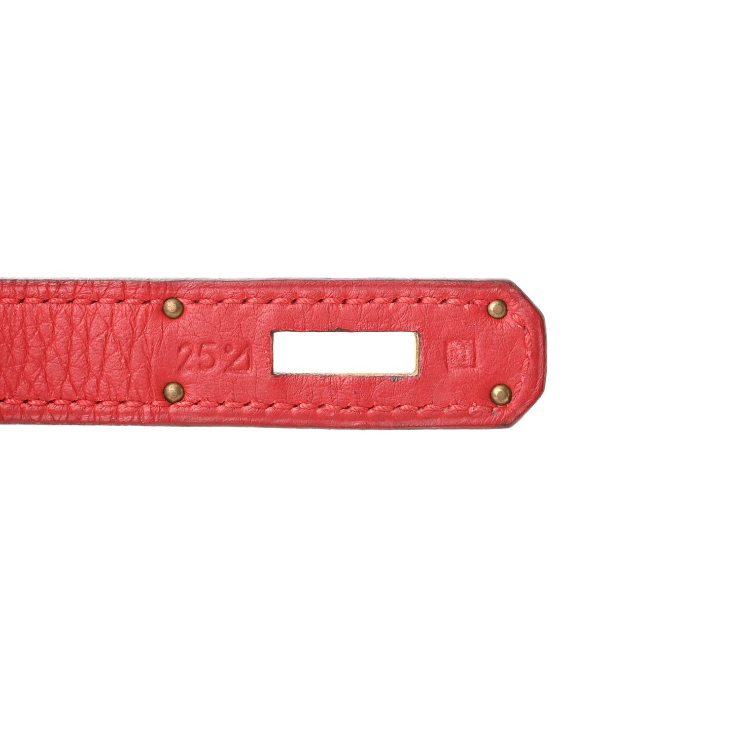 Taurillon Clemence Birkin 35 Rouge Vif