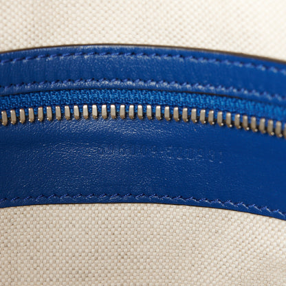 Gucci Calfskin GG Tennis Embossed Medium Wristlet Messenger Bag Intense Metal Blue 7 of 11