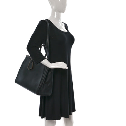Fendi Vitello Elite Regular 2Jours Tote Black 2 of 8