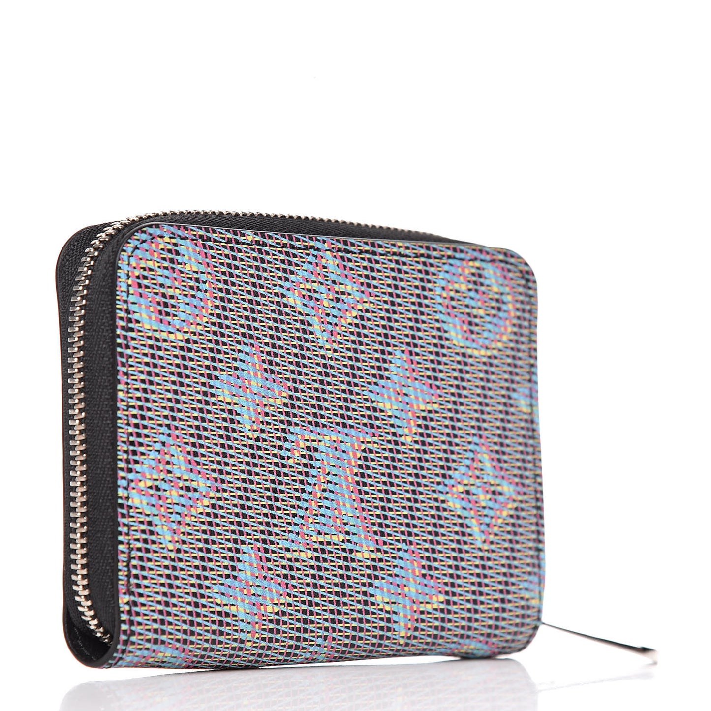 Calfskin Monogram LV Pop Zippy Coin Purse Blue