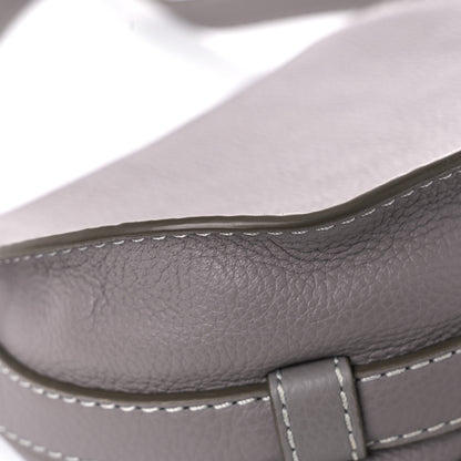 Chloe Calfskin Mini Marcie Round Crossbody Bag Cashmere Grey 9 of 13