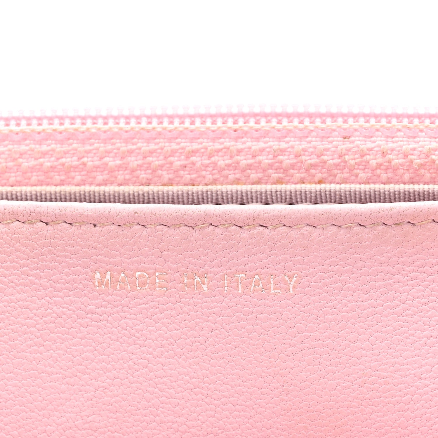 Chanel Lambskin Quilted Diamond CC Wallet On Chain WOC Pink 7 of 12