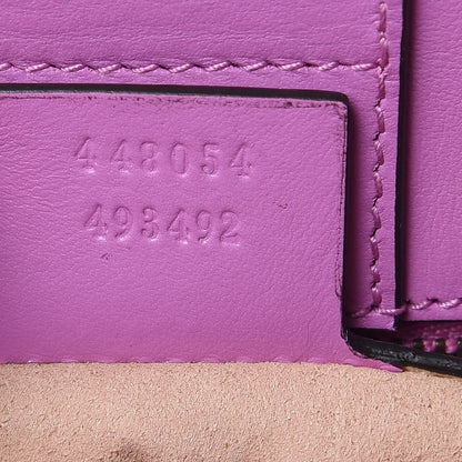 Gucci Calfskin Matelasse Small GG Marmont Tote Candy Mousse 7 of 9