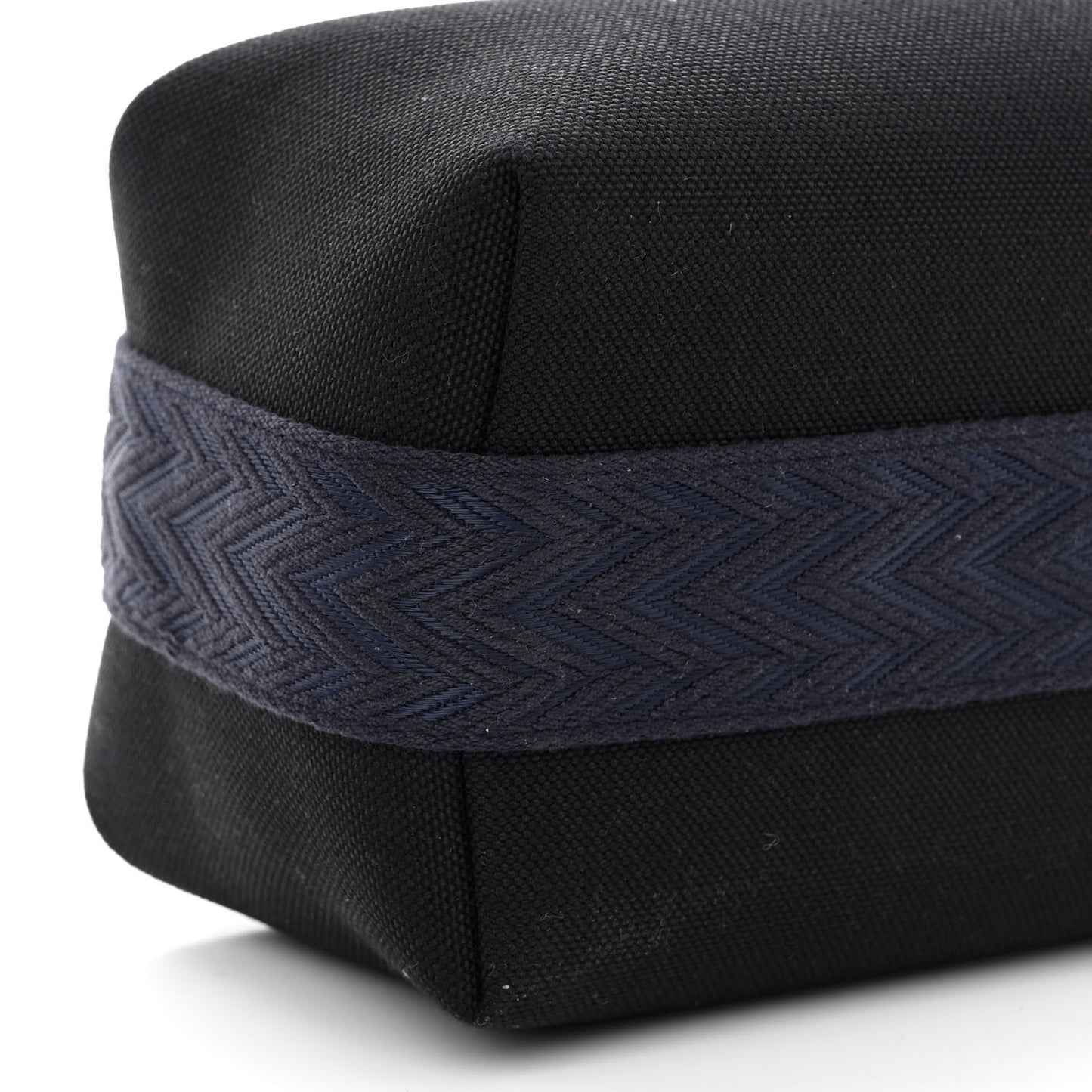 Canvas Small Bride-A-Brac Pouch Black Bleu Nuit