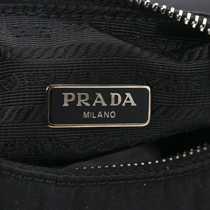 Prada Nylon Re-Edition 2005 Shoulder Bag Black 6 of 10