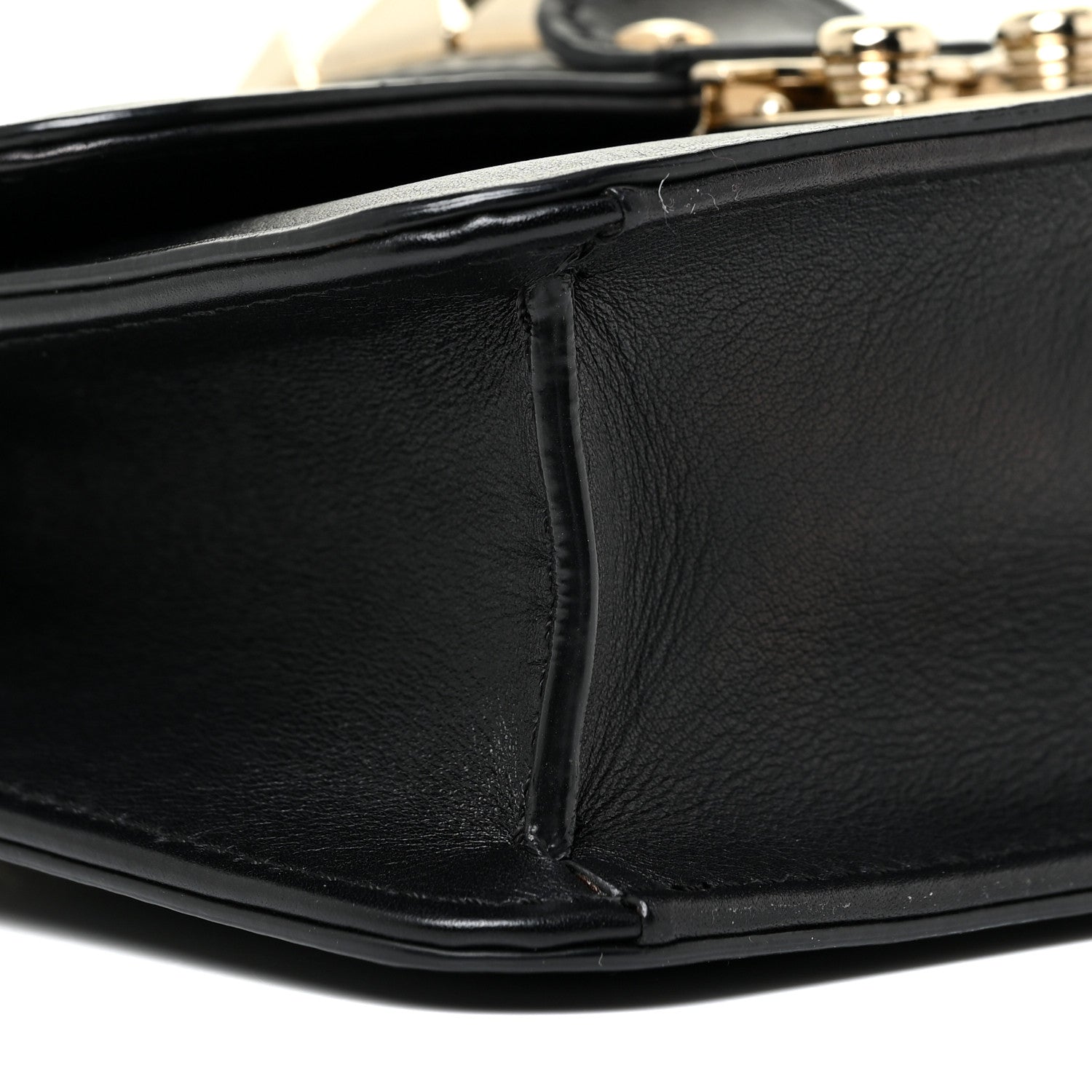 Valentino Garavani Vitello Mini Glam Lock Rockstud Flap Black 8 of 12