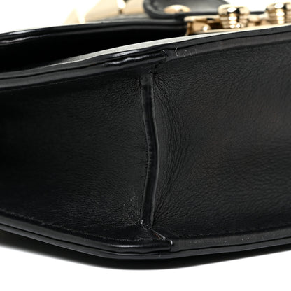 Valentino Garavani Vitello Mini Glam Lock Rockstud Flap Black 8 of 12