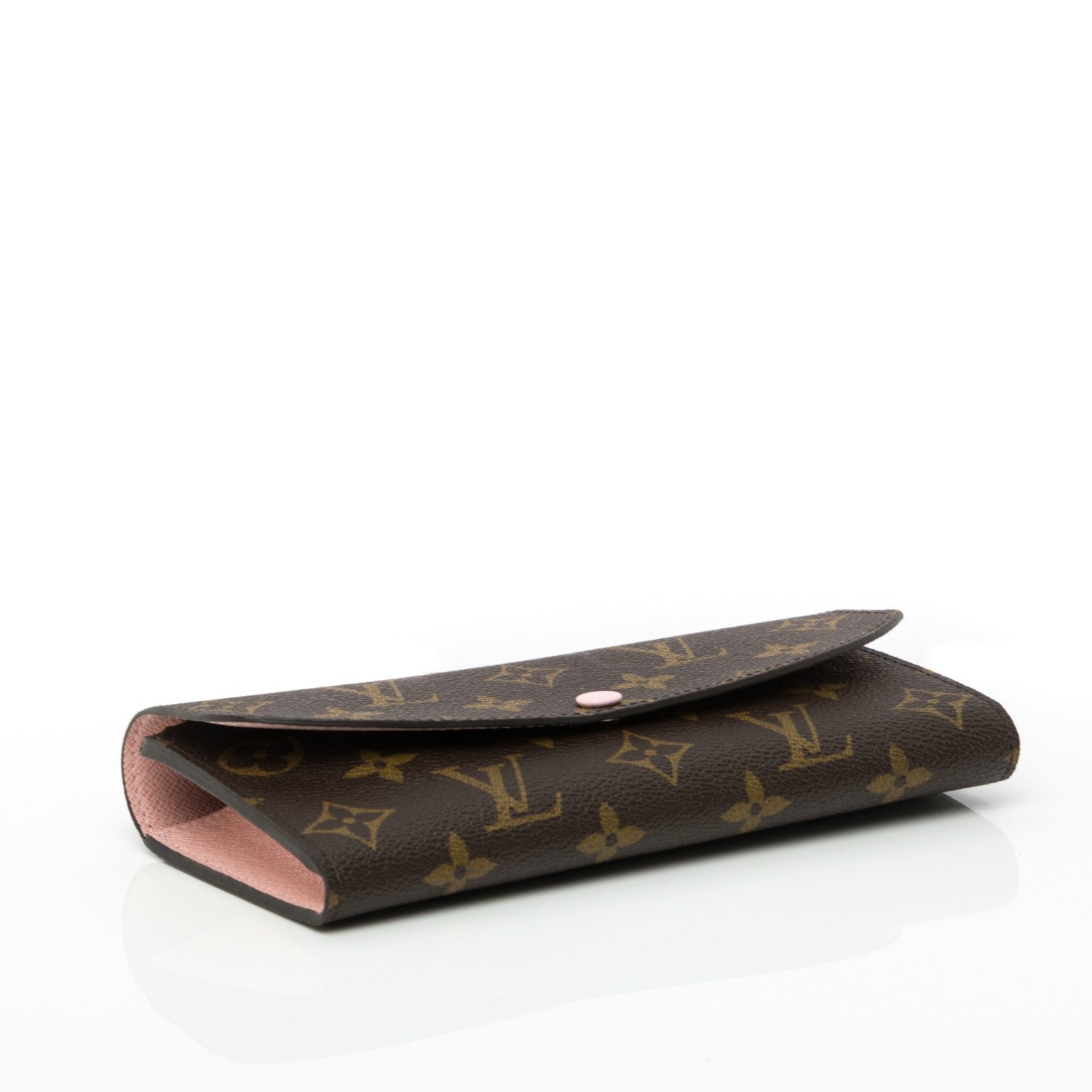Louis Vuitton Monogram Emilie Wallet Rose Ballerine 4 of 7