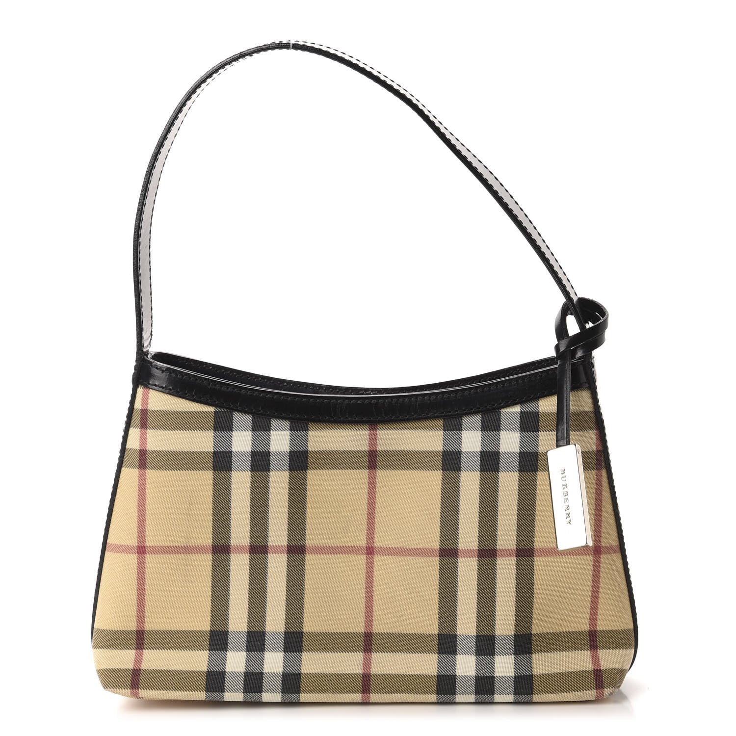 Burberry House Check Shoulder Bag Black 1 of 12