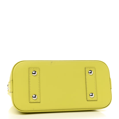 Louis Vuitton Epi Jacquard Alma BB Yellow Citron 4 of 9