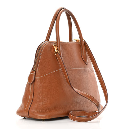 Hermes Taurillon Clemence Bolide 31 Gold 3 of 22