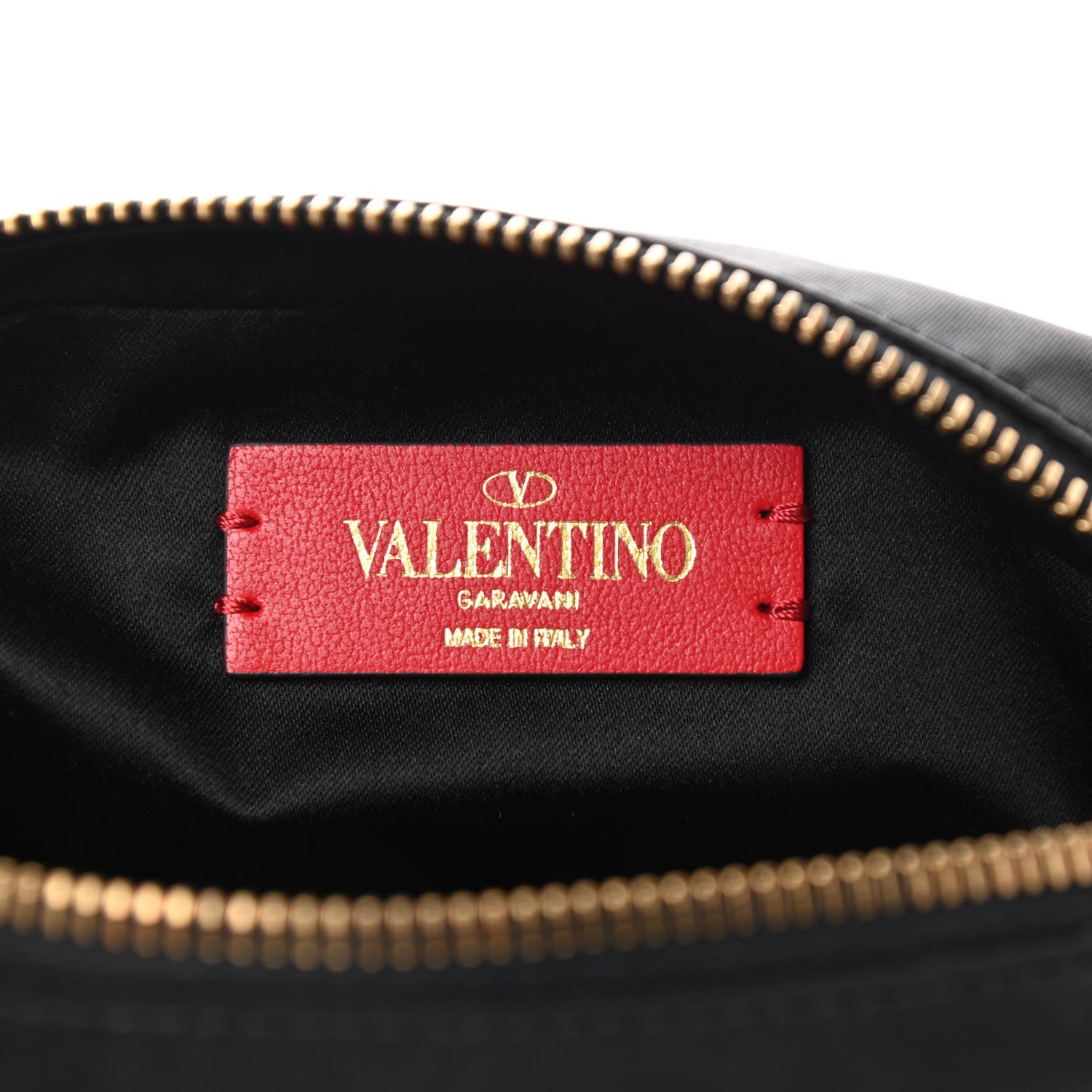 Valentino Garavani Nylon Vlogo Vanity Bag Black 6 of 7