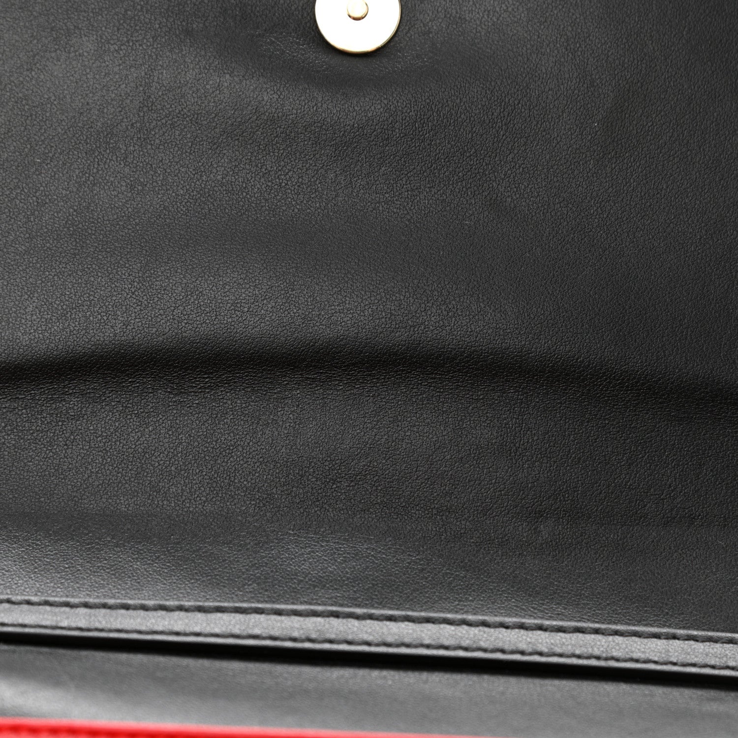 Christian Louboutin Grained Calfskin Spikes Loubinthesky Paloma Wallet On Chain Black Multimetal 11 of 11