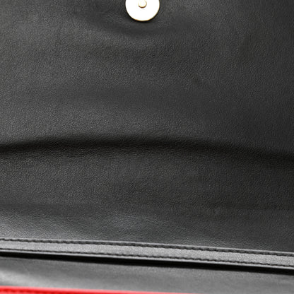 Christian Louboutin Grained Calfskin Spikes Loubinthesky Paloma Wallet On Chain Black Multimetal 11 of 11