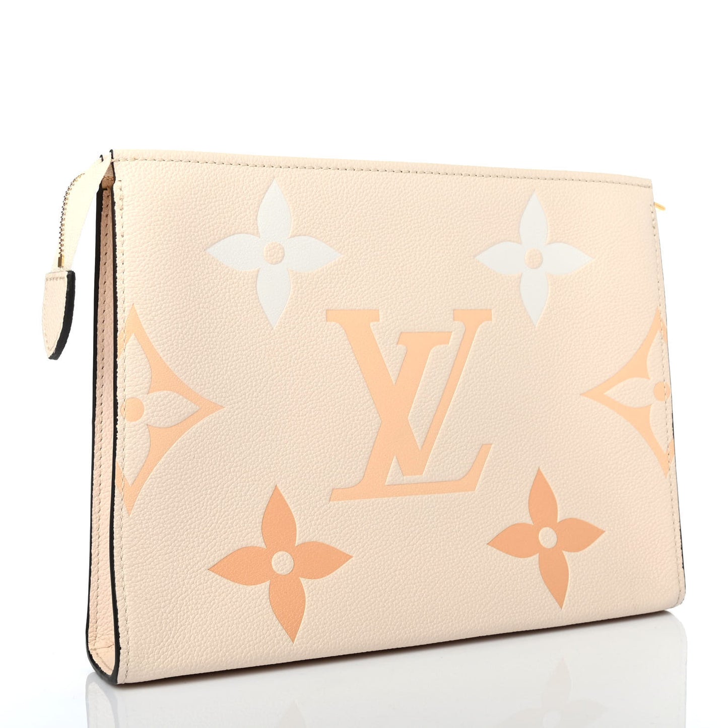 Empreinte Monogram Giant By The Pool Toiletry Pouch 26 Cream Saffron